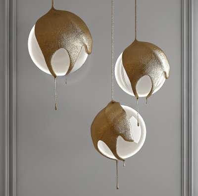 现代吊灯3D模型下载